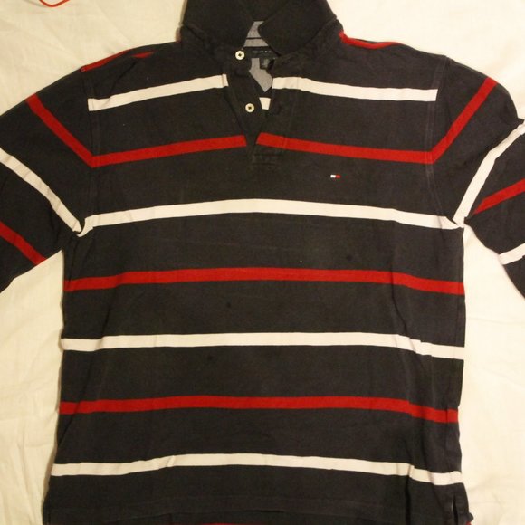 striped Tommy Hilfiger longsleave collar shirt - Picture 7 of 8